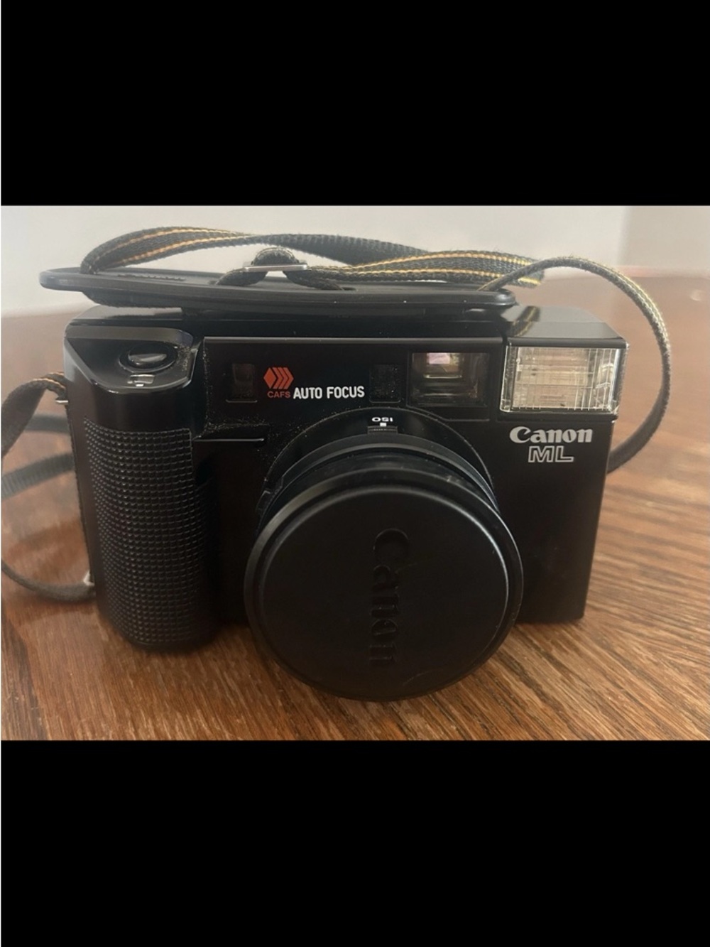 1980 Canon AF35ML Point & Shoot
Film Camera 40mm f/1.9 Lens